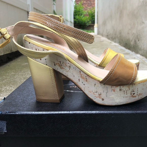 Authentic Prada Platforms/Wedges - Picture 9 of 10